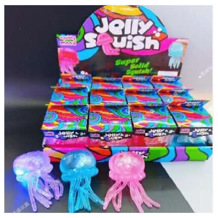 لعبة ضغط قنديل البحر مضيئة Jelly Squish